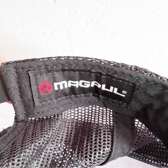 Magpul Equipped Logo Black Yellow SnapBack Trucker Baseball Cap OS - Picture 4 of 11